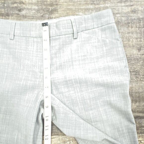 Express Workwear Editor Design Studio Women's Gray Wide Leg Slacks Size 4 - Picture 7 of 10